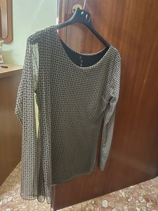 Maglia donna leggera fantasia geometrica..