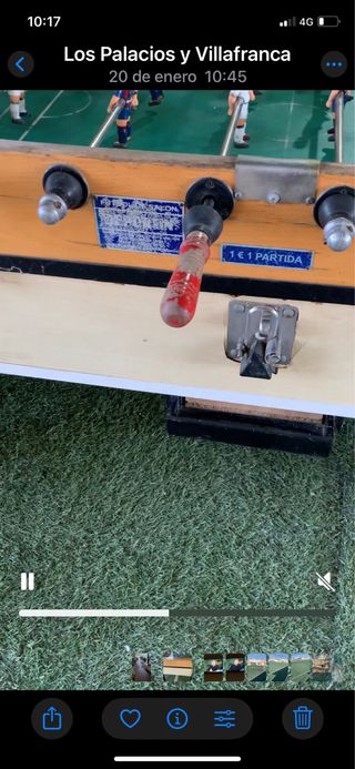 Futbolín Deportin Murciano medidas 1 m 50 × 1 m 75