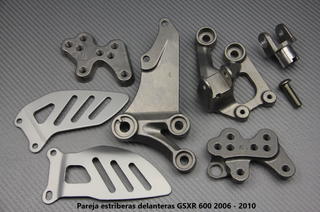 Pareja estriberas delanteras GSXR 600 2006 - 2010
