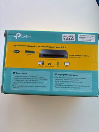 TP-Link 8-Port Gigabit Switch LS108G