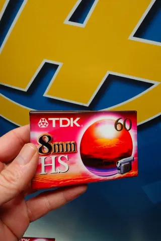 5 Cintas videocámara TDK 8mm HS 60 nuevas