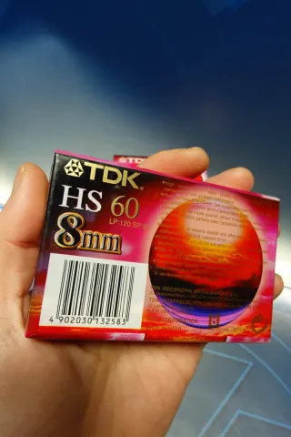 5 Cintas videocámara TDK 8mm HS 60 nuevas