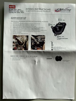 Tapas Motor GB Racing Aprilia Tuareg 660