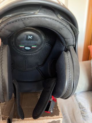 Casco Jet Premier Vintage Negro talla M