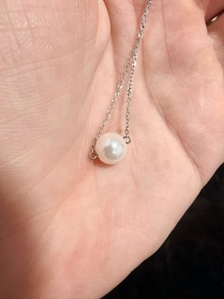 Pulsera Plata Perla Mujer Plata Ley San Valentin