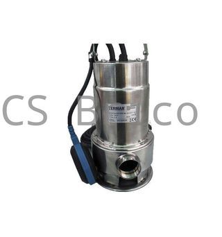 Bomba Sumergible Aguas Sucias 750w Inox
