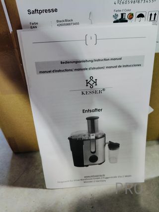 Exprimidor para fruta y verdura KESSER