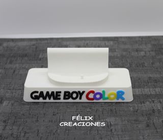 Expositor nuevo para Gameboy Color en Blanco