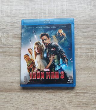 Trilogía Iron Man Películas Blu Ray