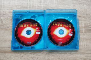 Trilogía Iron Man Películas Blu Ray