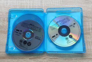 Trilogía Iron Man Películas Blu Ray