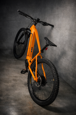 Bicicleta Eléctrica Naranja