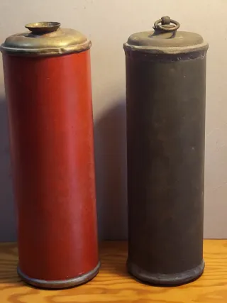 Calienta camas o termos metálicos