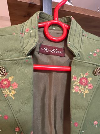 Chaleco y camisa Saraguell (fallero)