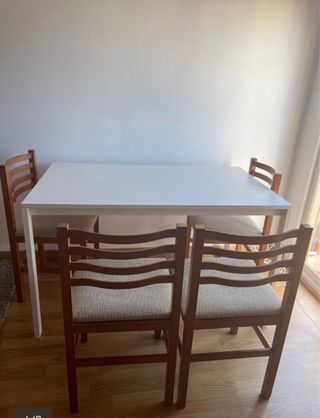 Mesa Comedor Melltorp Blanca 125x75