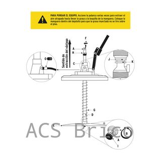 Bomba Inyectora Grasa 10 Kg - Truper