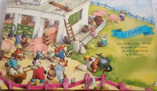 Libro infantil Granja de animales, tapa dura, 3.5€