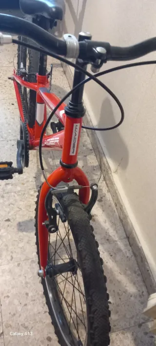 Bicicleta Infantil 20 Roja