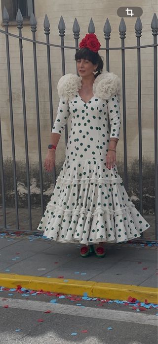 Traje Flamenca M. Mendez Talla 40
