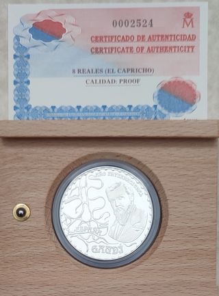 COLECCIÓN DE MONEDAS DE PLATA GAUDÍ 2002