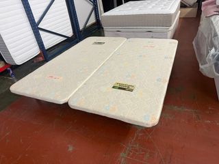 2BASES Y COLCHON FLEX NUBE VISCO 180x200