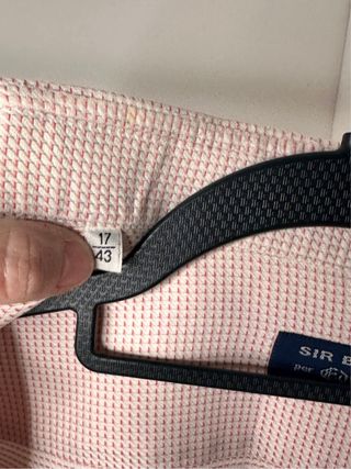 Camisa de vestir SIR BONSER rosa