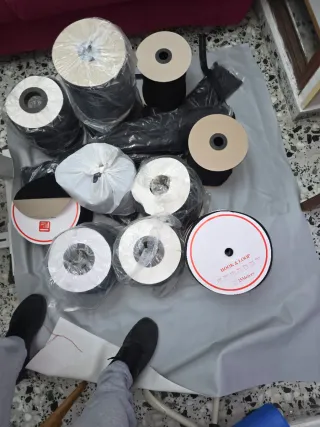 Cremalleras de coser por metros