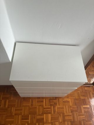 Armario Ikea 4 cajones blanco