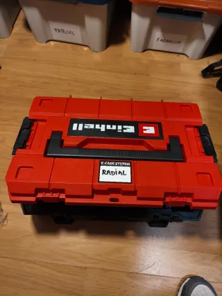 Pack herramientas Einhell con organizador