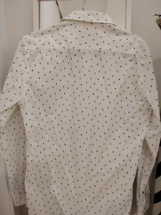 Camisa Zara Man Estampado Rayos Talla M