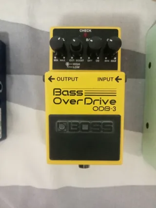 Pedales Bajo MXR, BOSS, Aguilar (3) s