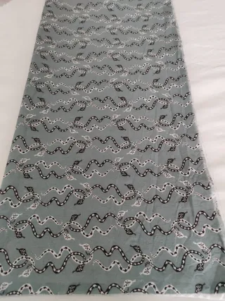 Tela Algodón Diseño Serpiente