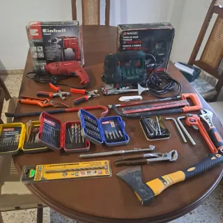 Maletín CARTULL Profesional Azul,caladora, taladro