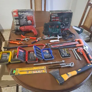 Maletín CARTULL Profesional Azul,caladora, taladro