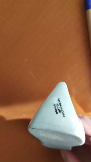 Castillo d Arévalo/cenicero d porcelana