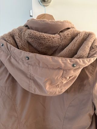 Parka Hollister Marron Talle S