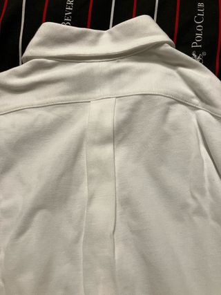 Camisa Polo Ralph Lauren Piqué Ultraligera Blanca