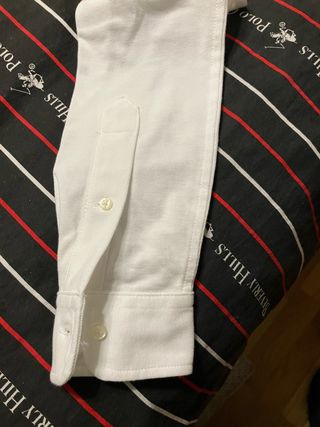 Camisa Polo Ralph Lauren Piqué Ultraligera Blanca