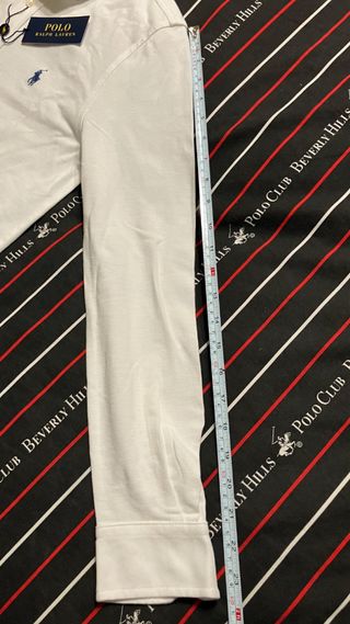 Camisa Polo Ralph Lauren Piqué Ultraligera Blanca