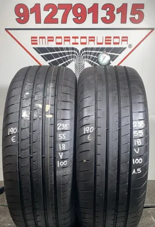 235 55 18 V GOODYEAR RUEDA AL 90% VIDA UTIL