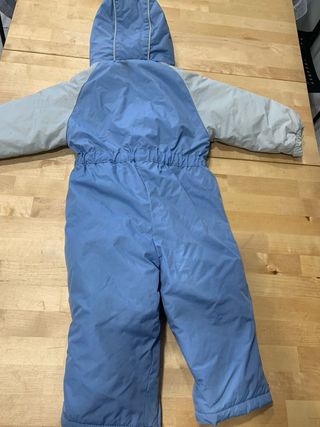 Buzo Nieve Bebé 18 Meses Azul y Gris