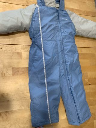 Buzo Nieve Bebé 18 Meses Azul y Gris