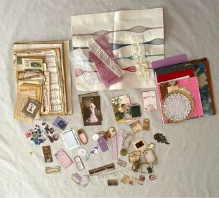 Lote Field Notes papeles y elementos para journal