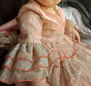 Vestidos alta costura niña. LOS 2 X 100€,!!