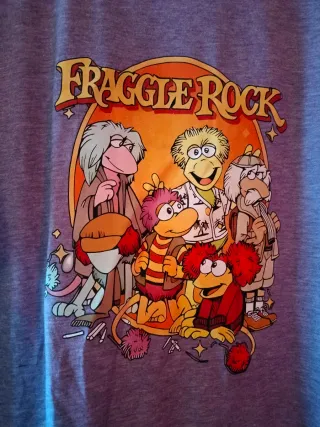 Camiseta Fraggle Rock lila Multicolor