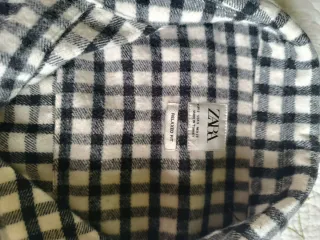 Sobrecamisa Zara cuadros