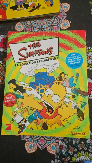 Álbum Panini Los Simpsons  Springfield