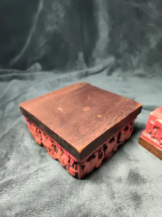 Juego Cenicero y Encendedor Decorado Elefantes