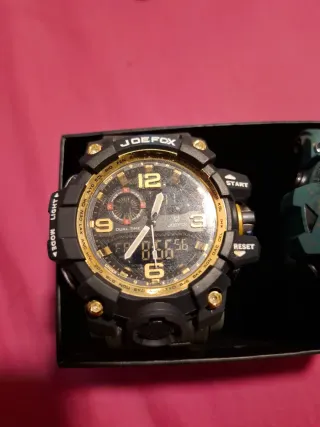 Orologi militari JOEFOX Uomo Nero e Verde