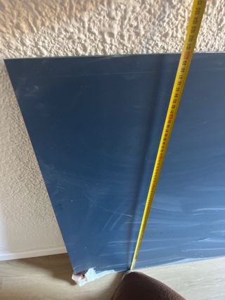 Espejo de pared grande con motivo floral 100x150cm